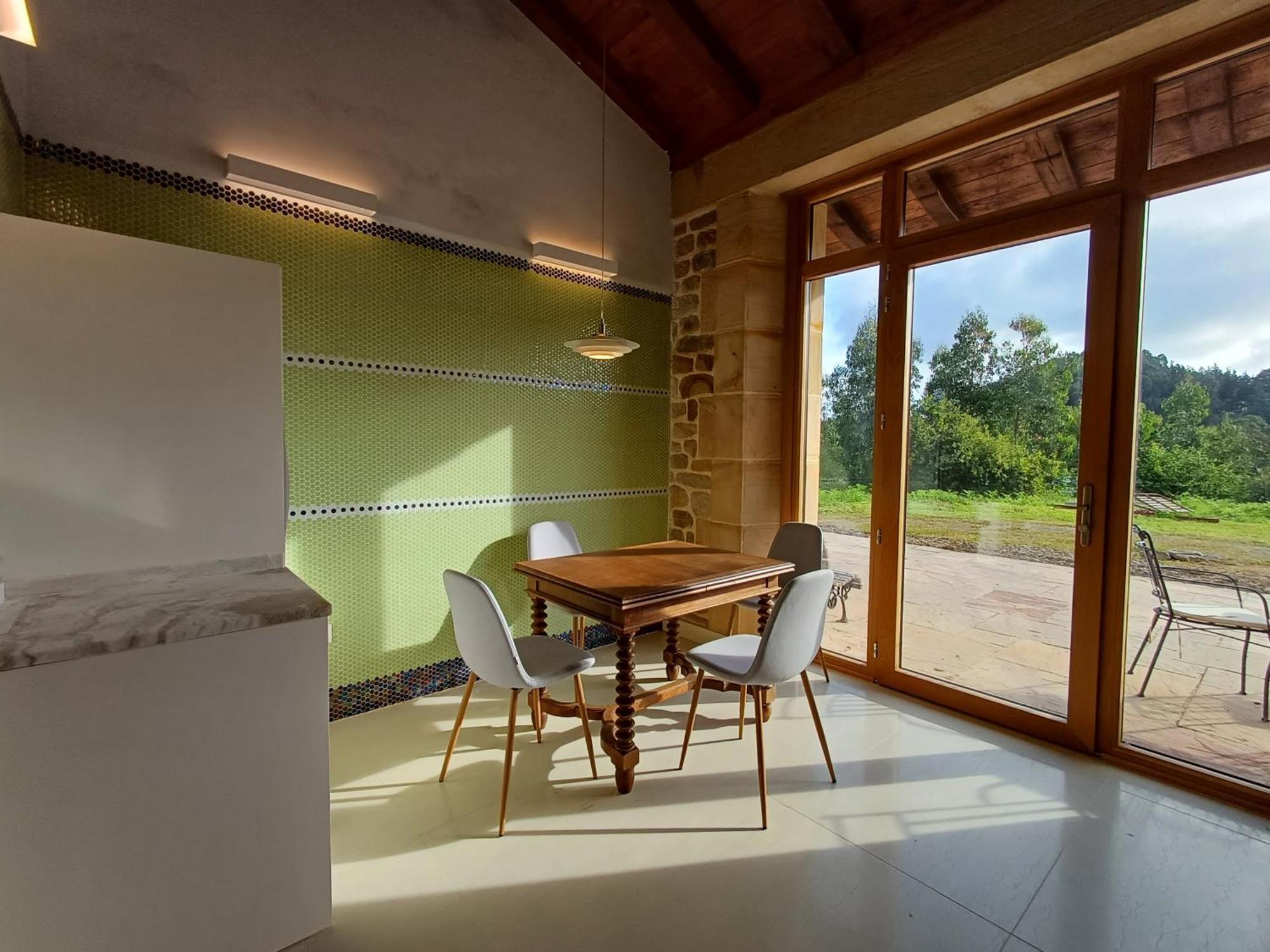 Amplio Apartamento Con Jardin En Casa Rural Haritza Con Vistas Al Mar Ea المظهر الخارجي الصورة