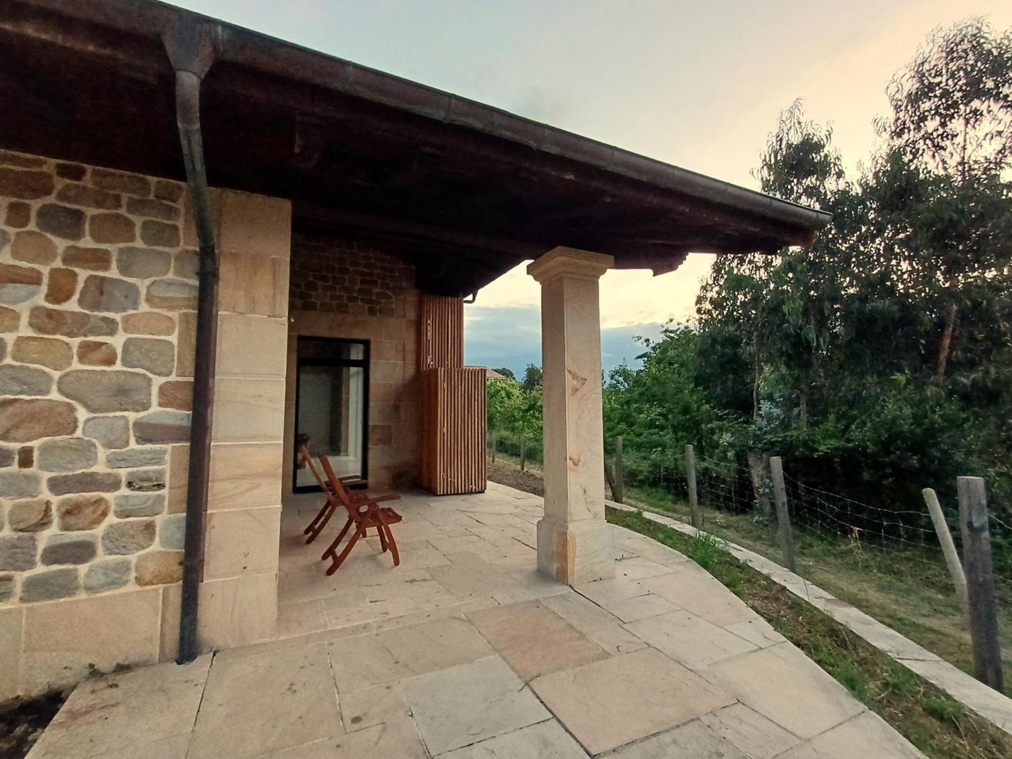 Amplio Apartamento Con Jardin En Casa Rural Haritza Con Vistas Al Mar Ea المظهر الخارجي الصورة